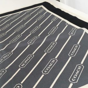 Coach silk scarf FINAL DROP